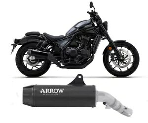 �G�L�]�[�X�g Arrow Rebel �J�[�{�� �L���b�v �X�`�[�� N HONDA CMX 1100 REBEL 2021 - 2023 Exhaust Arrow Rebel Carbon Cap Steel N HONDA CMX 1100 REBEL 2021 - 2023 �y���s�A���i�z