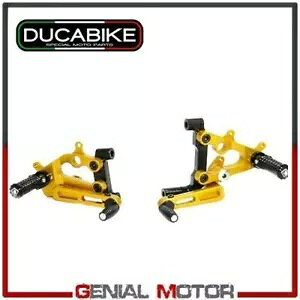 Ergal Ducabike Ducati Panigale 959 2016 - 2019 �̃v���b�g�t�H�[�������\�� Bk-Gold Platforms Adjustable Bk-Gold in Ergal Ducabike Ducati Panigale 959 2016 - 2019 �y���s�A���i�z