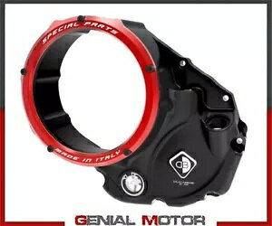 Transp �u���b�N���b�h 3DEvo �N���b�` �J�o�[ �I�C�� DUCABIKE Ducati HYPERMOTARD 821 2015 Transp Black-RED 3DEvo Clutch Cover Oil DUCABIKE Ducati HYPERMOTARD 821 2015