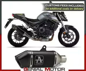 GL][Xg}t[ A[ 71503van ubN A~jE HONDA CB 750 HORNET 2023 Exhaust Muffler Arrow 71503van Black Aluminum HONDA CB 750 HORNET 2023