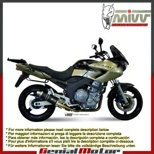 Mivv rC}t[ GP J[{t@Co[ }n Tdm 900 2002 - 2014 p Mivv Exhaust Mufflers GP Carbon Fiber for Yamaha Tdm 900 2002 - 2014