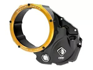 3d-evo NA Nb` Jo[ IC oX B-S[h Ducabike Ducati Desertx 2022 - 2023 3d-evo Clear Clutch Cover Oil Bath B-gold Ducabike Ducati Desertx 2022 - 2023
