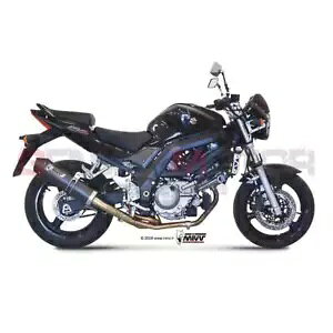 Mivv rC}t[ I[o J[{ J[{ Lbv XYL Sv 650 2005 - 2015 4p Mivv Exhaust Muffler Oval Carbon Carbon Cap for Suzuki Sv 650 2005 - 2015 4