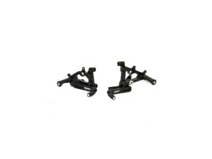 ���߉\�ȃ��A�Z�b�g �u���b�N �G�R�[ Ducabike �h�D�J�e�B �p�j�K�[�� 1299 2015 - 2017�p Adjustable Rearset Black Echo Ducabike For Ducati Panigale 1299 2015 - 2017 �y���s�A���i�z