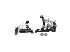 Sbk �����\�ȃ��A�Z�b�g �u���b�N�V���o�[ Ducabike Ducati Panigale 1199 R 2013 - 2017 Sbk Adjustable Rearsets Black-silver Ducabike Ducati Panigale 1199 R 2013 - 2017 �y���s�A���i�z