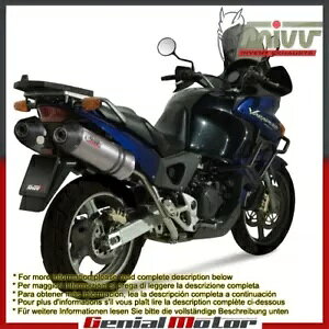 Mivv rC}t[ I[o `^ Lu^[ Lbv z_ Xl 1000 of 2003 - 2011 Mivv Exhaust Mufflers Oval Titanium Carb Cap Honda Xl 1000 Varadero 2003 - 2011