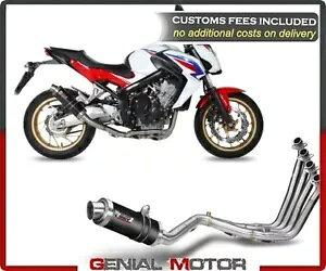 �R���v���[�g�G�L�]�[�X�g MIVV GP �J�[�{�� �z���_ CB 650 F 2014 - 2018�p Complete Exhaust MIVV GP Carbon for HONDA CB 650 F 2014 - 2018 �y���s�A���i�z