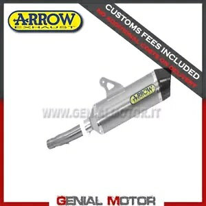 GL][Xg + N Kat Kat Arrow R. Tech AK Alu Bmw C 650 Sport 2016 - 2018 Exhaust + Link Kat Kat Arrow R. Tech AK Alu Bmw C 650 Sport 2016 - 2018