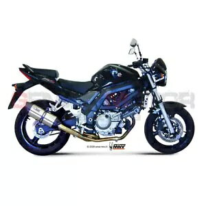 Mivv rC}t[ Suono XeX| XYL Sv 650 2004 - 2015 11p Mivv Exhaust Muffler Suono Stainless Steel for Suzuki Sv 650 2004 - 2015 11