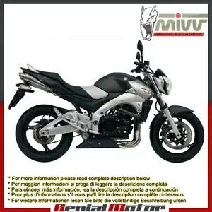 Mivv ���F�G�L�]�[�X�g�}�t���[ X-�R�[�� �X�`�[�� �X�Y�L GSR 600 2006 - 2010 �p Mivv Approved Exhaust Mufflers X-cone Steel for Suzuki Gsr 600 2006 - 2010 �y���s�A���i�z