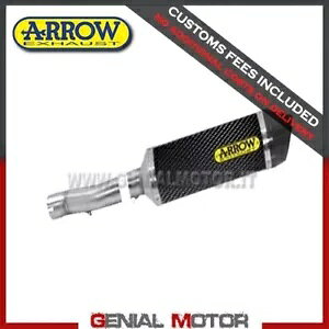 GL][Xg + NpCv A[ R.ebN J[{ }n Xjr 1300 2007 - 2017 Exhaust + Link Pipe Arrow R. Tech Carbon Yamaha Xjr 1300 2007 - 2017