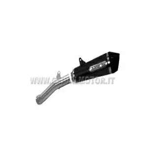 エキゾースト + リンク パイプ Arrow Xkone スチール ブラック BMW R Nine T 2014 - 2016 Exhaust + Link Pipe Arrow Xkone Steel Black Bmw R Nine T 2014 - 2016