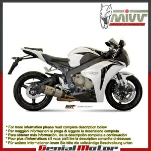 Mivv ���F�G�L�]�[�X�g�}�t���[ Suono �X�`�[�� �z���_ CBR 1000 Rr 2008 - 2013�p Mivv Approved Exhaust Muffler Suono Steel for Honda Cbr 1000 Rr 2008 - 2013 �y���s�A���i�z