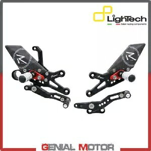 LIGHTECH R �o�[�W���� �����\���A�Z�b�g �z���_ CBR 1000 RR 2008 - 2019 LIGHTECH R VERSION ADJUSTABLE REAR SETS Honda CBR 1000 RR 2008 - 2019 �y���s�A���i�z
