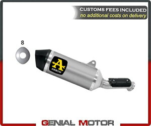 GL][Xg}t[ Arrow Race Tech `^ KTM 890 Duke R 2020 - 2022 Exhaust Muffler Arrow Race Tech Titanium Ktm 890 Duke R 2020 - 2022