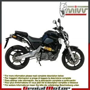 Mivv rC}t[ GP J[{t@Co[A_[V[g }n Mt-03 660 2006 - 2014 Mivv Exhaust Mufflers GP Carbon Fiber Underseat for Yamaha Mt-03 660 2006 - 2014