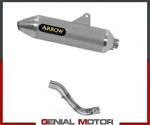 GL][Xg}t[ +LinkPipe Kat Arrow Thunde Po `^ HONDA CRF 300 L 2021 2023 Exhaust Muffler +LinkPipe Kat Arrow Thunde Po Titanium HONDA CRF 300 L 2021 2023