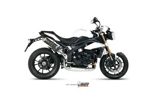 Mivv FGL][Xg}t[ GP J[{ nCgCAt Xs[h gv 2011 - 2015 Mivv Approved Exhaust Mufflers GP Carbon High Triumph Speed Triple 2011 - 2015