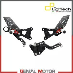 LIGHTECH R o[W\AZbg BMW S 1000 RR 2009 - 2014 LIGHTECH R VERSION ADJUSTABLE REAR SETS Bmw S 1000 RR 2009 - 2014