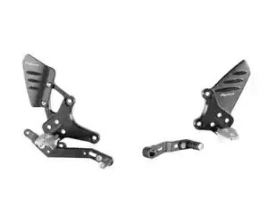 LIGHTECH �����t�b�g���X�g ���֐߃t�b�g���X�g 005W BMW R �i�C�� �g���[�T�[ 2016 2019 LIGHTECH Adjust Footrests Articulated Footrest 005W Bmw R Nine T racer 2016 2019 �y���s�A���i�z