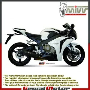 Mivv FGL][Xg}t[ Suono ubN z_ CBR 1000 Rr 2008 - 2013p Mivv Approved Exhaust Muffler Suono Black for Honda Cbr 1000 Rr 2008 - 2013