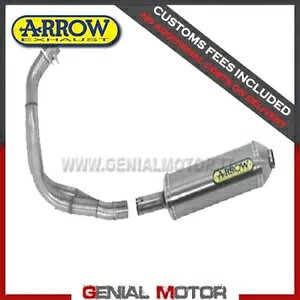 tGL][Xg A[ }LV [XebN A~jE JTL Er-6N 2005 - 2011 Full Exhaust Arrow Maxi Race Tech Aluminium Kawasaki Er-6N 2005 - 2011