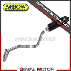 tGL][Xg A[ Vi[ AKN A~ ubN z_ CRF 250 L 2017 - 2018 Full Exhaust Arrow Thiner AKN Aluminium Black Honda Crf 250 L 2017 - 2018