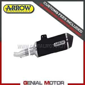 GL][Xg + N Kat Kat Arrow Urban Alu B ubN Kymco Ak 550 2017 - 2020 Exhaust + Link Kat Kat Arrow Urban Alu B Black Kymco Ak 550 2017 - 2020