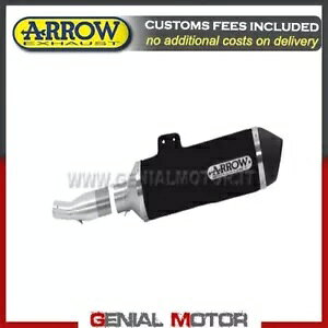 GL][Xg + N Kat Kat Arrow Urban Alu B ubN Kymco Ak 550 2020 20 Exhaust + Link Kat Kat Arrow Urban Alu B Black Kymco Ak 550 2020 20