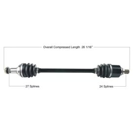チタン スタンダード コンプリート アクスル #ARC-7030 Arctic Cat Tytaneum Standard Complete Axle #ARC-7030 Arctic Cat