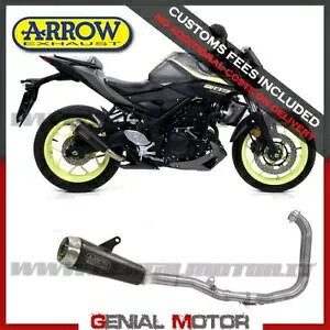 tGL][Xg A[ jNubN }n MT 03 2018 - 2019 Full Exhaust Arrow Nichrom Black Yamaha MT 03 2018 - 2019