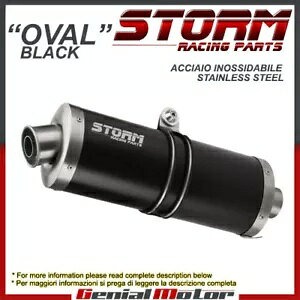 �t���V�X�e�� �X�g�[�� by Mivv �}�t���[ �I�[�o�� Nero inox ���}�n �g���[�T�[ 900 2017 17 Full System Storm by Mivv Muffler Oval Nero inox Yamaha Tracer 900 2017 17
