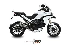 Mivv �r�C�}�t���[ Suono �X�e�����X�| Ducati Multistrada 1200 2010 - 2014 Mivv Exhaust Muffler Suono Stainless Steel Ducati Multistrada 1200 2010 - 2014 �y���s�A���i�z
