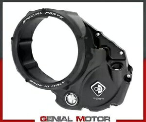 3D-Evo BLK Transp �I�C���o�X�N���b�`�J�o�[ DUCABIKE Ducati HYPERMOTARD 821 2015- 3D-Evo BLK Transp oil bath clutch cover DUCABIKE Ducati HYPERMOTARD 821 2015-