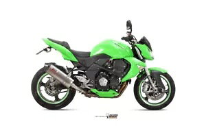 Mivv 承認エキゾーストマフラー オーバル チタン カワサキ Z 1000 2007 - 2009用 Mivv Approved Exhaust Mufflers Oval Titanium for Kawasaki Z 1000 2007 - 2009