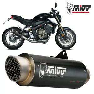 Mivv �R���v���[�g�G�L�]�[�X�g GP PRO �u���b�N�C�m�b�N�X�u���b�N �z���_ CB 650 R 2019 - 2023�p Mivv Complete Exhaust GP PRO Black Inox black for HONDA CB 650 R 2019 - 2023 �y���s�A���i�z