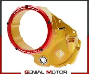 DUCABIKE Transp �I�C���o�X �N���b�` �J�o�[ �S�[���h ���b�h Ducati SUPERSP 950/S 2021 2022- DUCABIKE Transp oil bath clutch cover GOLD-RED Ducati SUPERSP 950/S 2021 2022- �y���s�A���i�z