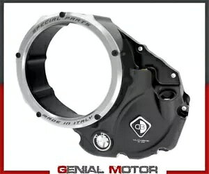 �g�����X�b�v �I�C���o�X �N���b�`�J�o�[ BLK �V���o�[ DUCABIKE Ducati HYPERMOTARD 821 2015- Transp oil bath clutch cover BLK SILVER DUCABIKE Ducati HYPERMOTARD 821 2015-