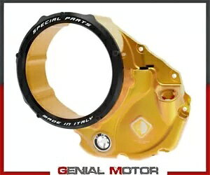 �N���b�`�W �I�C���o�X ���� GOLD-BLK 3DEvo DUCABIKE Ducati SUPERSPORT 2017- Clutch lid oil bath transparent GOLD-BLK 3DEvo DUCABIKE Ducati SUPERSPORT 2017-
