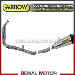 �t���G�L�]�[�X�g �A���[ Xkone �X�`�[�� �z���_ CB 500 F 2016 - 2018 Full Exhaust Arrow Xkone Steel Honda Cb 500 F 2016 - 2018