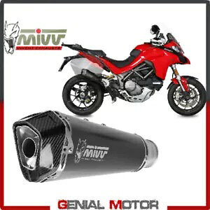 Mivv rC}t[ f^ [X ubN CmbNX hDJeB eBXg[_ 1200 2015 2017 Mivv Exhaust Muffler Delta Race Black Inox DUCATI MULTISTRADA 1200 2015 2017