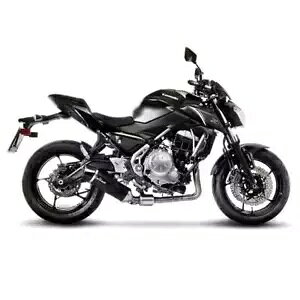 Rv[gGL][Xg Kat VXe Leovince Lv One Evo Carbo Kawasaki Z 650 2017 - 2021 Complete Exhaust Kat System Leovince Lv One Evo Carbo Kawasaki Z 650 2017 - 2021