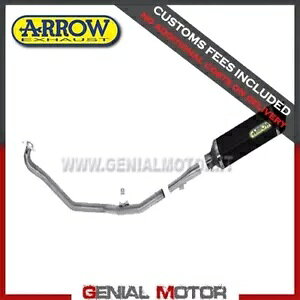 tGL][Xg Arrow Race tech AKN A~jE ubN z_ Nc 700 S 2012 - 2014 Full Exhaust Arrow Race tech AKN Aluminium Black Honda Nc 700 S 2012 - 2014