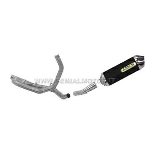 tGL][Xg A[ebN A~jE ubN XYL Sv 650 2016 - 2020 Full Exhaust Arrow Tech Aluminium Black Suzuki Sv 650 2016 - 2020