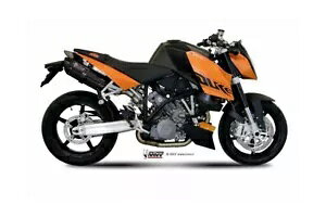 Mivv rC}t[ Suono ubN XeXX`[ KTM 990 Superduke 2005 - 2011 Mivv Exhaust Mufflers Suono Black Stainless Steel Ktm 990 Superduke 2005 - 2011