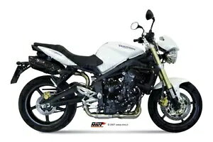 Mivv FGL][Xg}t[ Suono ubN gCAt Xg[g gv 2007 - 2012 p Mivv Approved Exhaust Mufflers Suono Black for Triumph Street Triple 2007 - 2012