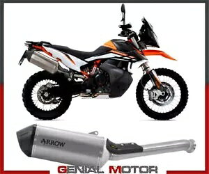 GL][Xg}t[ Arrow Sonora `^ KTM 890 Adventure R 2021 - 2022 Exhaust Muffler Arrow Sonora Titanium KTM 890 Adventure R 2021 - 2022