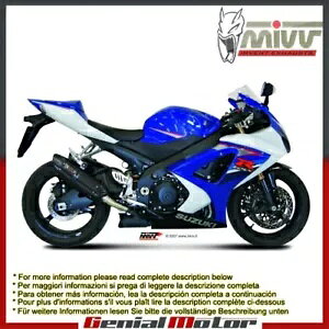 Mivv FGL][Xg}t[ Suono ubN XYL Gsx-R 1000 2007 - 2008 p Mivv Approved Exhaust Mufflers Suono Black for Suzuki Gsx-R 1000 2007 - 2008