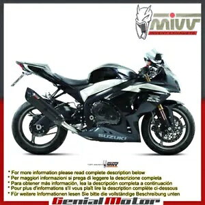Mivv FGL][Xg}t[ Suono ubN XYL Gsx-R 1000 2009 - 2011 p Mivv Approved Exhaust Mufflers Suono Black for Suzuki Gsx-R 1000 2009 - 2011