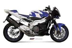 Mivv rC}t[ Suono ubN AvA Tuono Fighter 1000 2006 - 2010 p Mivv Exhaust Mufflers Suono Black for Aprilia Tuono Fighter 1000 2006 - 2010